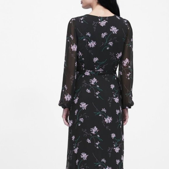 Banana Republic Floral Ruffle Maxi - Picture 2 of 5